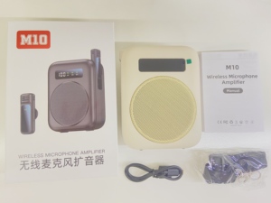 M10 Portable Sans Fil Microphone Haut-Parleur Amplificateur Enseignement <span class=keywords><strong>Tour</strong></span> Lecteur Haut-Parleur - Product Image 5