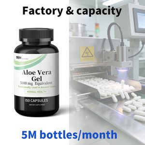 Cápsulas de Aloe Vera Natural OEM, Cápsulas de Aloe Vera Detox, Fórmula y Empaque Personalizados, Ventaja de Costo por Volumen y Suministro Estable - Product Image 4