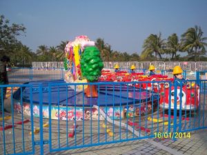 Tren Eléctrico Resistente para Interiores, Pista de Tren para Niños, Modelo de Tren de Fibra de Vidrio, Plástico, Metal, Acero y Aluminio para Parques de Diversiones y Deportes - Product Image 5