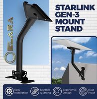 Kit de montage réglable Starlink Gen 3 V3, adaptateur de tuyau, plaque de montage murale ou de toit, accessoires pour Starlink V3