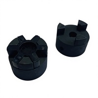 Accouplement flexible en fer fonte sur mesure, type araignée à mâchoires en L, connexion d'arbre OEM, diamètre de trou de 10 mm, marque XSE pour axe