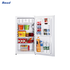 Smad 4.3 Cuft Countertop Compact Single Door White Mini Fridge with Freezer for Dsf-122wu Dsf-122wu Mini-<b>refrigerator</b> - Product Image 2
