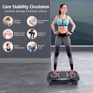 Máquina de Ejercicio Ultrafina para Adelgazar al por Mayor, Mini <span class=keywords><strong>Plataforma</strong></span> Vibratoria Curva 4D para Entrenamiento Corporal y Pérdida de Peso - Product Image 4