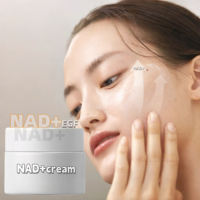 Crème Visage Réparatrice Anti-âge à base de Peptides EGf NAD+ et NMN, Précurseur de Nicotinamide Boostant NAD Plus
