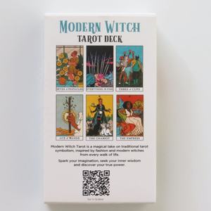 Oferta: Baraja de <span class=keywords><strong>Tarot</strong></span> de la Bruja Moderna, 78 Cartas, Papel Recubierto, Juego de Cartas de Oráculo, Cartas de <span class=keywords><strong>Tarot</strong></span> Románticas - Product Image 3