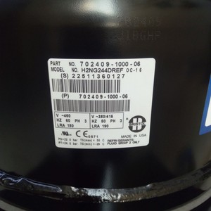 Compresor Scroll Bristol H2NG244DREF Trifásico 60 Hz 460 V Fabricado en EE. UU. - Product Image 1
