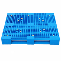 Palette en plastique empilable pour entrepôt, palette euro, palette en HDPE pour l'industrie alimentaire et pharmaceutique