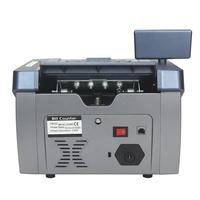 Compteur d'argent rechargeable XD-8810, détection de billets de banque, comptage de billets de banque avec batterie au Lithium, écran rotatif