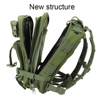 Nouveau sac de sport imperméable en Oxford grande capacité, sac tactique extérieur à double fermeture éclair, sac à dos d'alpinisme