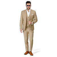 Costumes d'affaires imperméables de haute qualité pour hommes, trois pièces, smoking, costumes de marié