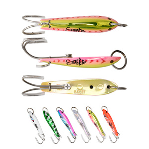 TEASER Nuovo Esca Artificiale da Traina <span class=keywords><strong>per</strong></span> <span class=keywords><strong>Mare</strong></span> 15g 23g 46g OEM, Esca Viva <span class=keywords><strong>per</strong></span> la <span class=keywords><strong>Pesca</strong></span> di Luccio, Carpa, Persico, Trota, Realizzata <span class=keywords><strong>in</strong></span> Acciaio Metallico - Product Image 1