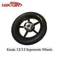HSKABIN Tuttio Yozma 12 Inch Sumos Supermoto Kenda Curve E Bike Sepeda Motor Listrik Roda Depan Belakang