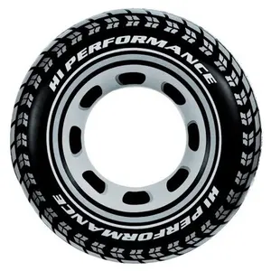 <strong>Car</strong> Wheel Inflatable Swimming Ring <strong>Pool</strong> <strong>Floats</strong> Tire <strong>Pool</strong> Toys - Product Image 1