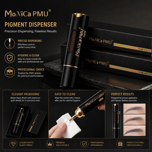 Pigmento Orgánico para Microblading Monica PMU de 15 ml, Tinta de <span class=keywords><strong>Tatuaje</strong></span> Permanente para Cejas, <span class=keywords><strong>Labios</strong></span> y Delineador de Ojos - Product Image 6