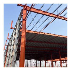 Estructura de acero prefabricada modular de peso ligero Almacén Marco de metal de gran alcance Taller <span class=keywords><strong>Portal</strong></span> Construcción de cobertizo de acero - Product Image 3