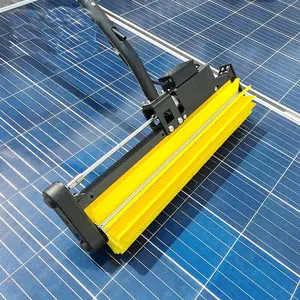 Automatische Solar reinigungs maschine Elektrische Solarpanel-Reinigung Rotierende Bürste