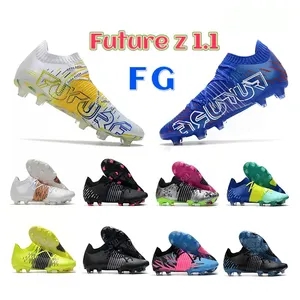 En iyi satış futbol ayakkabıları gelecek Z 1.1 FG erkek futbol ayakkabısı danteller ile EUR boyutu 39-45 Drop Shipping