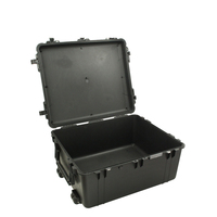 Valise trolley en plastique rigide à prix d'usine, étanche IP67, antichoc IK10, robuste pour l'extérieur, avec mousse pour le rangement d'équipements