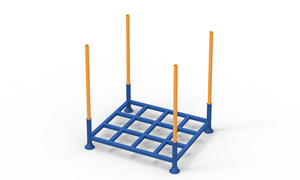 <strong>Stacking</strong> <strong>Rack</strong> Moldular Post Pallet Portable Plate <strong>Stacking</strong> Storage Pipe Foldable Steel <strong>Stacking</strong> <strong>Rack</strong> System - Product Image 6