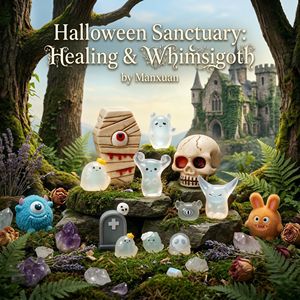 Adorables Ranas con Corona 3D que Brillan en la Oscuridad, Pequeños <span class=keywords><strong>Animales</strong></span> de Resina Pintados a Mano, Regalos de Estilo Fairycore, Recuerdos <span class=keywords><strong>para</strong></span> Fiestas de Halloween, Miniaturas - Product Image 6