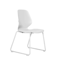 Chaise de réception de visiteur de bureau ergonomique de conception moderne pour l'attente et la salle de réunion chaise élégante de dîner