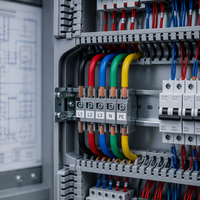 Kabel Tembaga Berisolasi PVC Inti Tunggal untuk Panel Distribusi, Peralatan Industri, Sistem Komputer, dan Gulungan Kabel
