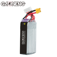 GAONENG GNB 6S 22.8V HV 850MAH 60C RC LiPo Baterai XT30 Konektor FPV DRONE