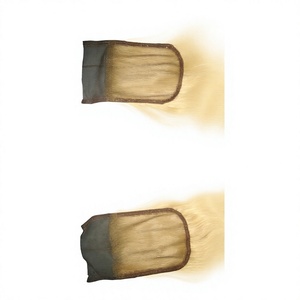 Extensiones de Cabello Virgen Remy Indio de 32g, Ondulado Natural Decolorado, Doble Trama, Cierre de Encaje HD con Puntas Gruesas y Voluminosas - Product Image 3