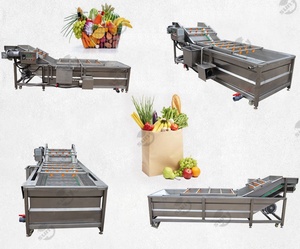 Équipement multifonctionnel de lavage et de nettoyage de pommes de terre, date brosse à fruits <span class=keywords><strong>machine</strong></span> à laver pour fruits et légumes - Product Image 3