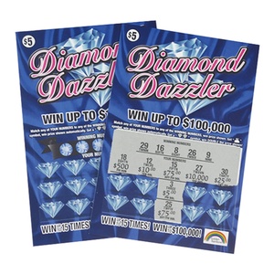 Boletos de Lotería Personalizados, Tarjetas de Raspar de Lotería de Papel de Alta Calidad - Product Image 6