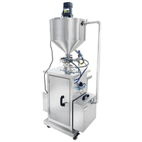 Machine de remplissage semi-automatique pneumatique YH pour pâte, crème, onguent et liquide cosmétique avec chauffage