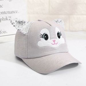 Gorra de Béisbol Bordada Personalizada al por Mayor, de 5 Paneles, Color Rosa, para Bebés, Niños y Niñas, con Orejas - Product Image 5