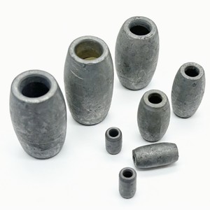 Pesos de red cilíndricos huecos de hierro galvanizado para redes de pesca de alta resistencia - Product Image 6
