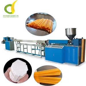 wholesale single color plastic pp drinking straw making machine