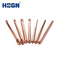Varilla de tierra de cobre de alta calidad tipo HOGN M16 a buen precio, conectores de categoría de producto