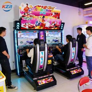 อุปกรณ์เกมวิดีโอแบบอินเทอร์แอคทีฟสำหรับผู้ใหญ่และเด็ก รองรับผู้เล่นสองคน พร้อมประสบการณ์การแข่งรถแบบพาโนรามาความคมชัดสูง - Product Image 6