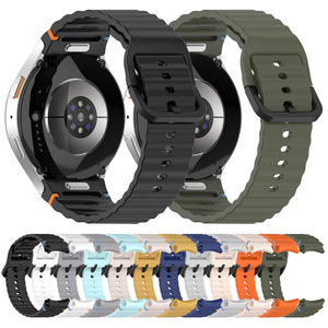 Correa de Reloj Deportiva de Goma para Samsung Galaxy Watch 7 6 5 4, Correa de Repuesto de Silicona con Costuras Oficiales - Product Image 2