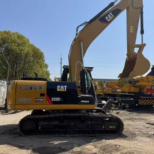รถขุดตีนตะขาบ Caterpillar CAT320D มือสอง ขนาด 20 ตัน พร้อมระบบไฮดรอลิกเดิมๆ สำหรับงานก่อสร้าง ขาย - Product Image 1