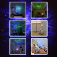 Lampe projecteur nébuleuse, ciel étoilé, lumière nocturne, lumière ambiante changeante de couleur RGB pour la chambre à coucher, décoration de la maison