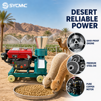 Granulateur d'aliments pour volailles de petite capacité pour les fermes du Vietnam, mini moulin à granulés d'aliments pour animaux diesel