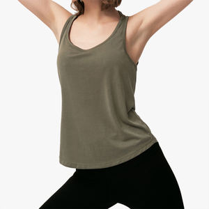 Haut de yoga sexy sans dos pour femmes, camisole à col en U, couvre-vêtement, haut de sport pour Pilates, vêtements de sport, vêtements de yoga, shrug - Product Image 4
