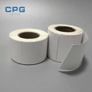 Rollo de Papel Térmico para Etiquetas con Recubrimiento Superior, Ecológico, Libre de Fenol, Suministro Directo de Fábrica, 75x50mm, 3"x5", para Paquetes de Envío - Product Image 1