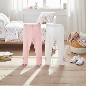 Conjunto de Ropa Estilo Coreano OZKIZ para Niñas de 2 a 7 Años, Moda Infantil al por Mayor para Primavera/Otoño, Pantalones para Bebés - Product Image 3