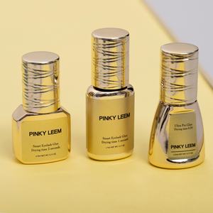 Pinky Leem Wholesale Fast Drying Volume Private Label Lash <b>Glue</b> Latex Free Waterproof Cluster 0.5-1S Eyelash <b>Glue</b> - Product Image 1