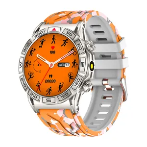 Waterdicht 1.43Inch Amoled Kc80 Smart Watch Met Caloriecalorietelling 450Mah Armband Fitness Hartslagmeting