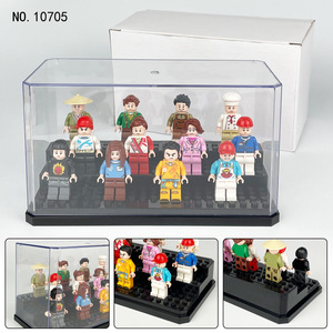 Caja de Exhibición para Minifiguras de Bloques de Construcción, Transparente, a Prueba de Polvo, Caja de Almacenamiento Compatible con Figuras Pequeñas, Juguete Educativo DIY de ABS - Product Image 2