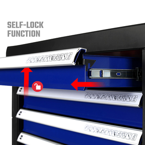 Tùy chỉnh thép cán giỏ hàng tủ tuyệt vời EVA khay cơ khí Bảo Trì Xe đẩy ngực OEM hỗ trợ cho các công cụ hội thảo - Product Image 3