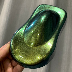 Shifting Chameleon Metallic Pigment Powder Inorganic Resin SiO2 Titanium Dioxide Mica Hypershift Ink Pigments - Product Image 1