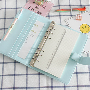 A5 A6 Macaron <span class=keywords><strong>Notebook</strong></span> Niedlicher Spiral binder Planer <span class=keywords><strong>Notepad</strong></span> Organizer - Product Image 3