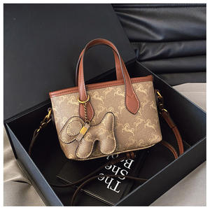 Bolsos de Mano de Diseño de Lujo, Portátiles, con Cierre, de Poliéster, Hechos en China para Venta al por Mayor en Línea, con Patrón Geométrico - Product Image 2